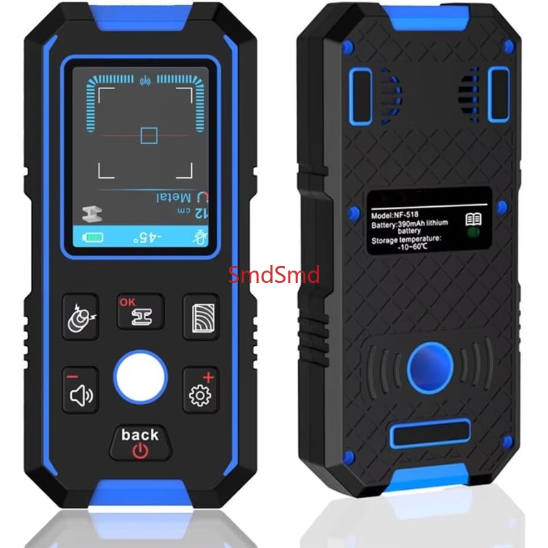 Underground Cable Detector - NF-518 Profesyonel Metal Dedektörü, LCD HD