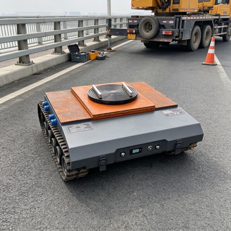 Heavy Equipment Logistics - Endüstriyel Sınıf Akü Taşıyıcı Uzaktan Kumandalı