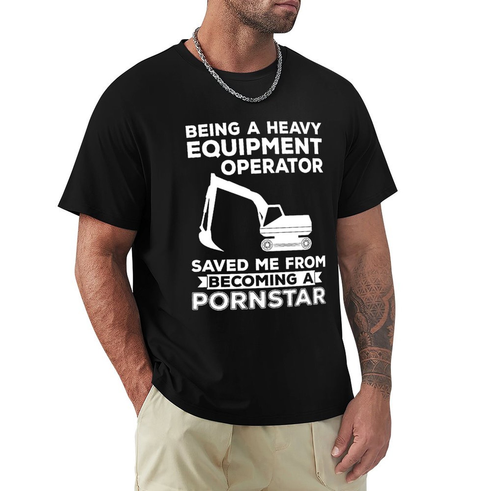 Heavy Equipment Operator Shirts - Ağır iş makineleri operatörü - ekskavatör