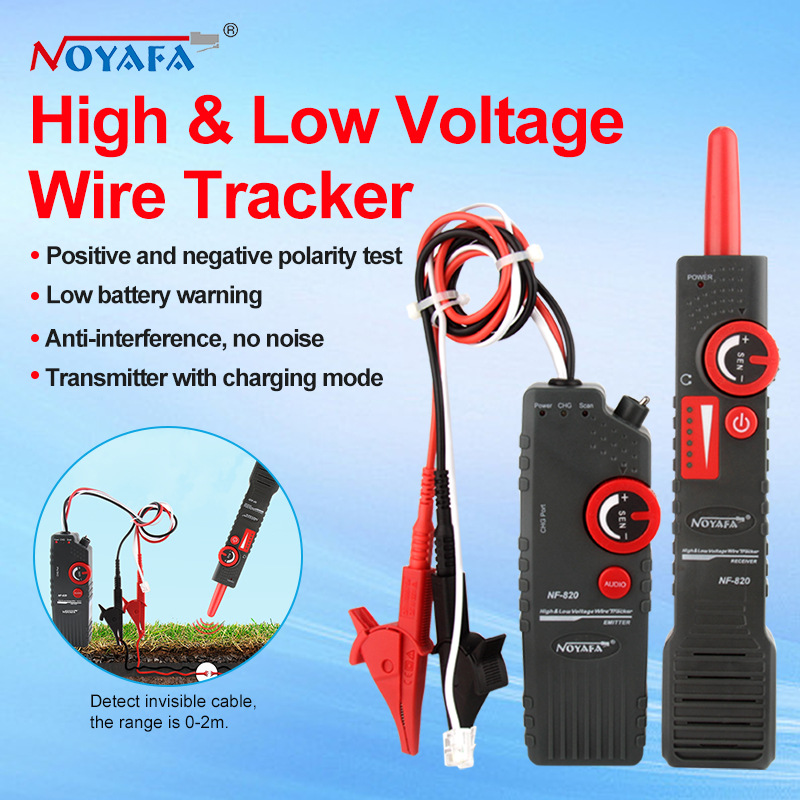 Underground Cable Detector - NF-820 Yeraltı Kablo Dedektörü Tel İzleyici