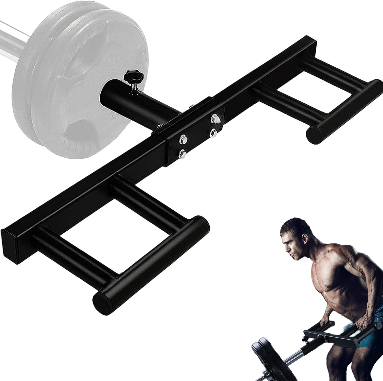 Heavy Equipment Gym - Viking Press Landmine Tutma Aparatı, 2