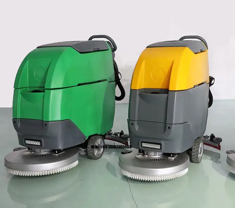 Industrial Floor Scrubber - Sokak Okulu Otel Bahçe Yolu Zemin