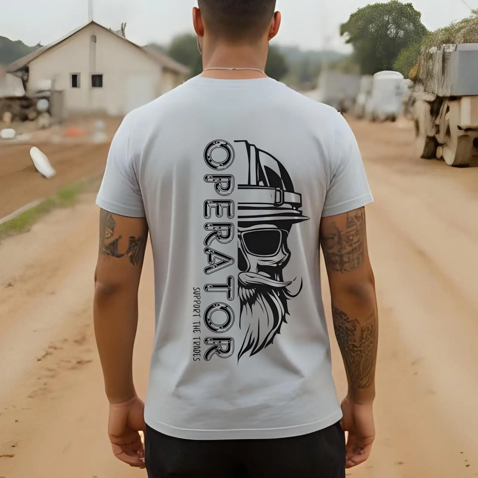 Heavy Equipment Operator Shirts - Ekipman Operatörü Tişörtü Ağır Makineler İnşaat