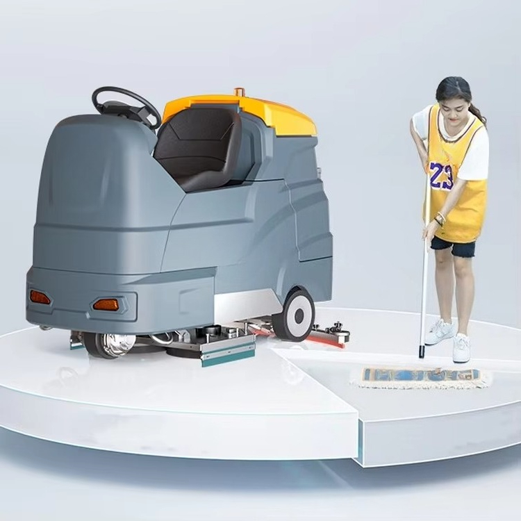 Çift Profesyonel Fırçalı Zemin - Industrial Floor Scrubber incelemesi ve fiyatı