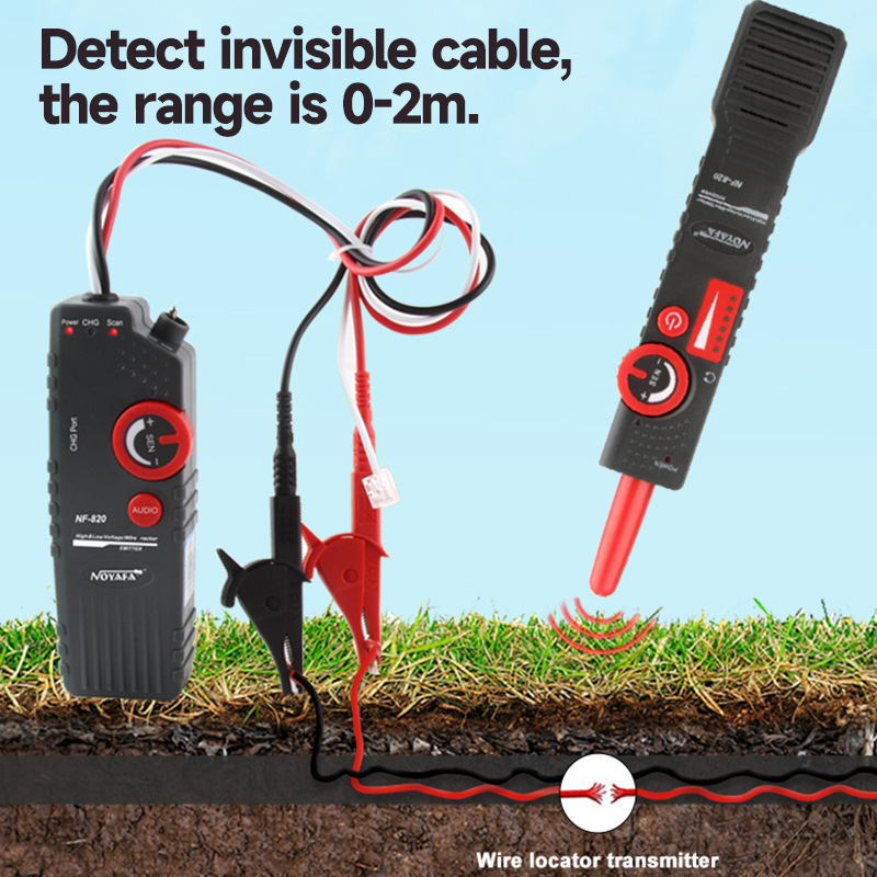 NF-820 Yeraltı Kablo Dedektörü - Underground Cable Detector incelemesi ve fiyatı