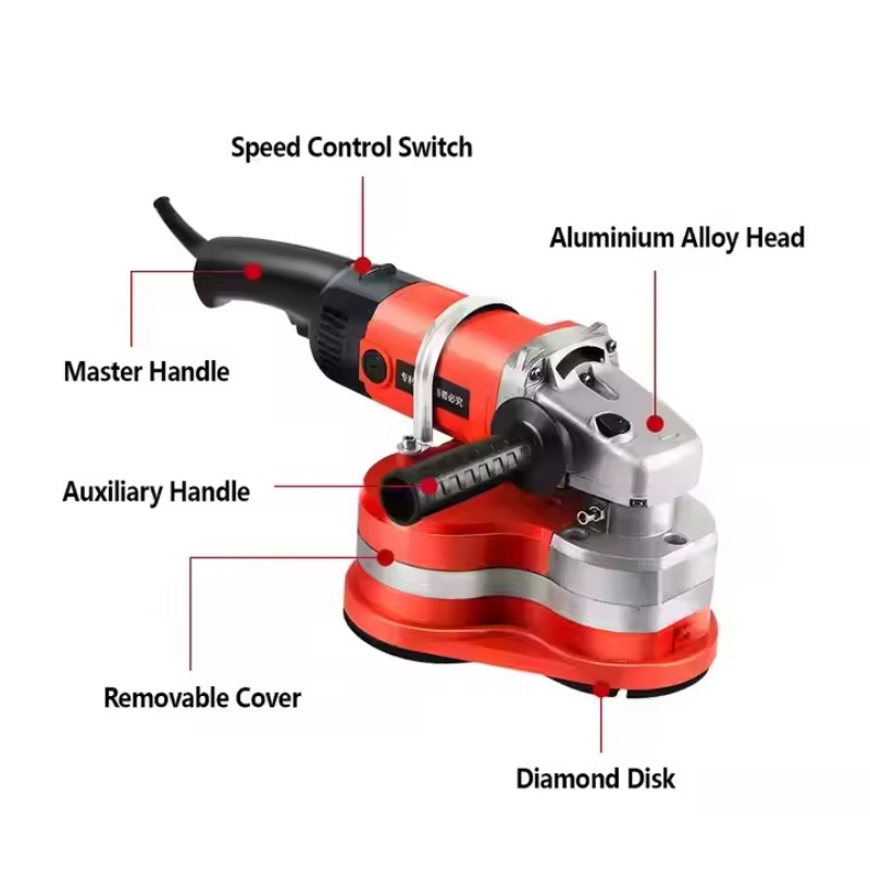 Tozsuz Beton Zemin Parlatma Ma - Floor Grinding Machine incelemesi ve fiyatı