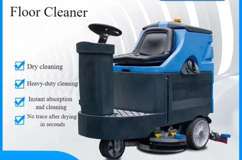 Otomatik Endüstriyel Zemin Tem - Industrial Floor Scrubber incelemesi ve fiyatı