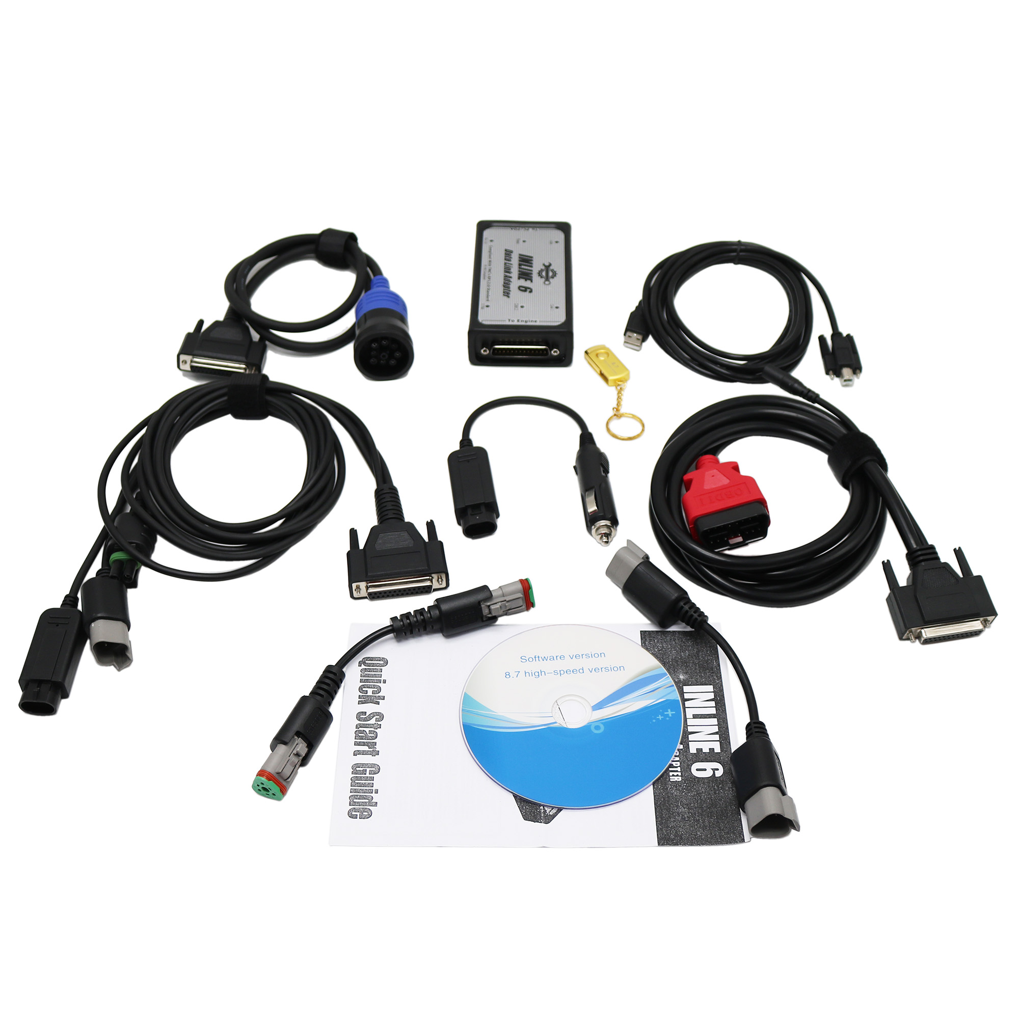 Cummin Inline 6 Veri Bağlantıl - Heavy Equipment Diagnostic Software incelemesi ve fiyatı