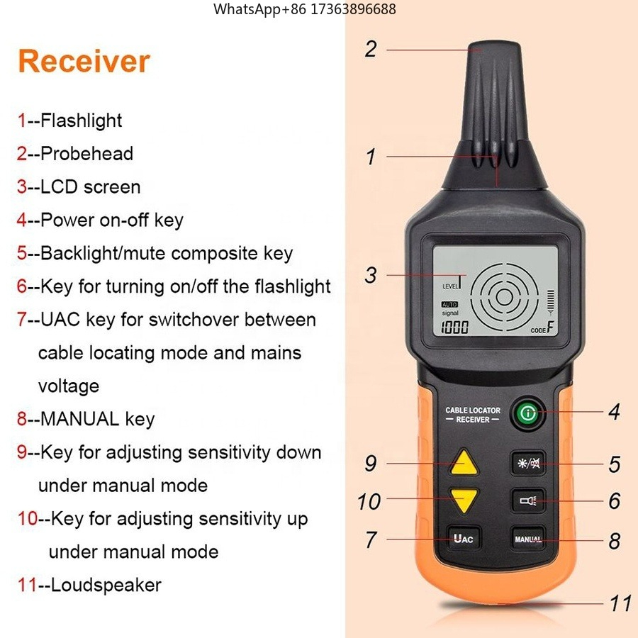 RuoShui 7501 Kablo Bulucu 12V- - Underground Cable Detector incelemesi ve fiyatı