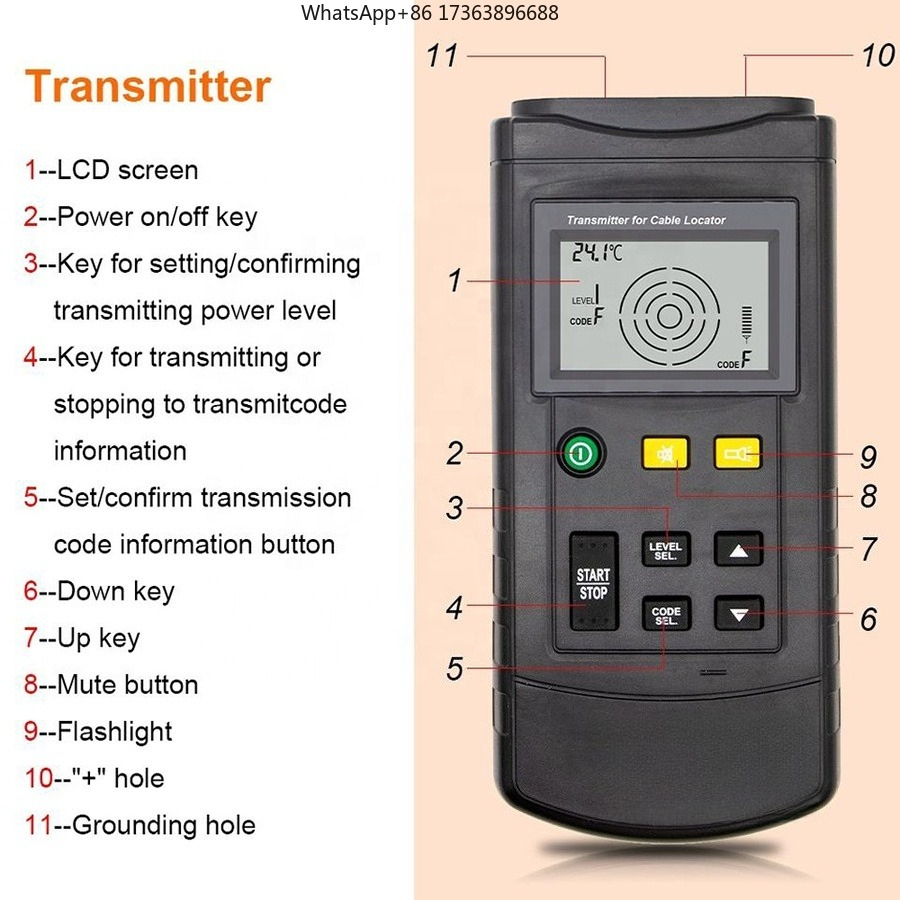 RuoShui 7501 Kablo Bulucu 12V- - Underground Cable Detector incelemesi ve fiyatı