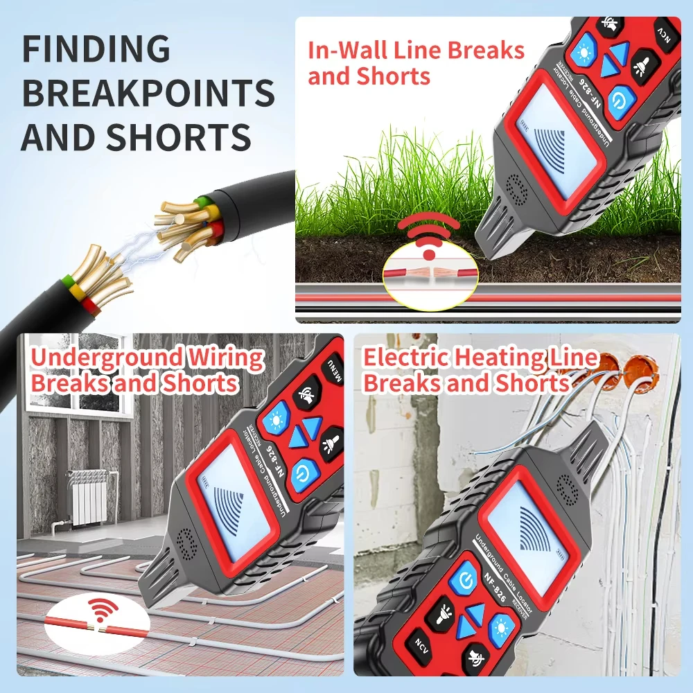 Noyafa NF-826 Kablo Bulucu Taş - Underground Cable Detector incelemesi ve fiyatı